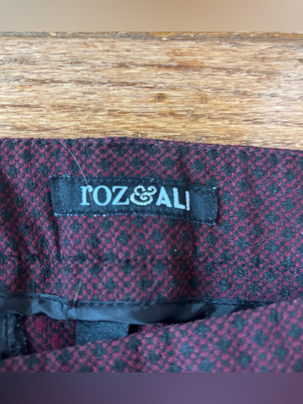Womens Roz & Ali dress slacks size 2 - Picture 9 of 12